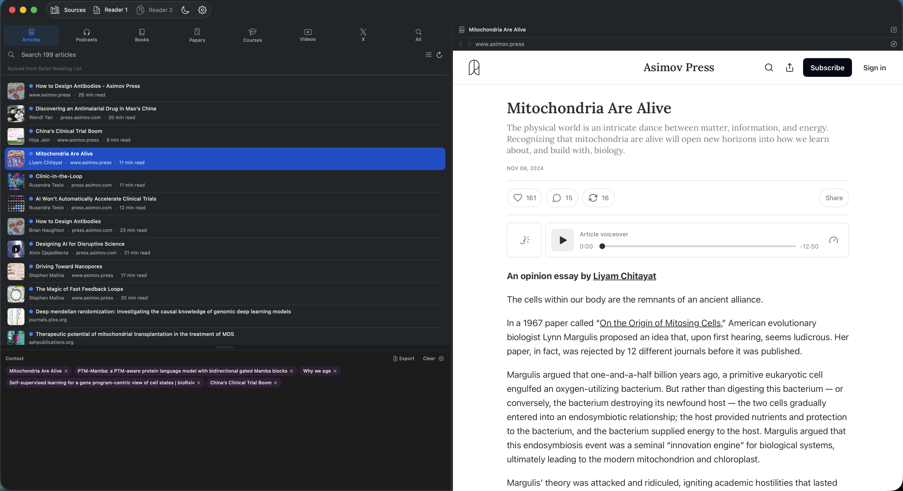 FeynmanLM on macOS